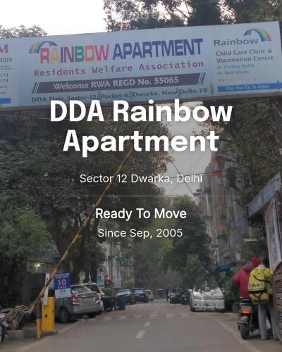DDA Rainbow Apartment Sector 12 Dwarka, Delhi Resale Price List