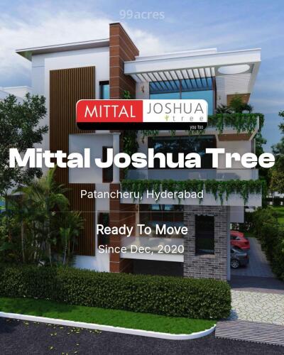 Mittal Joshua Tree Patancheru, Hyderabad Resale Price List