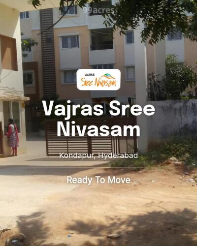 Vajras Sree Nivasam Kondapur, Hyderabad Resale Price List