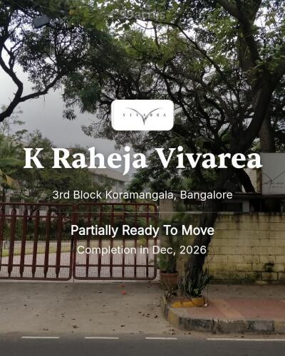 K Raheja Vivarea 3rd Block Koramangala, Bangalore Price List