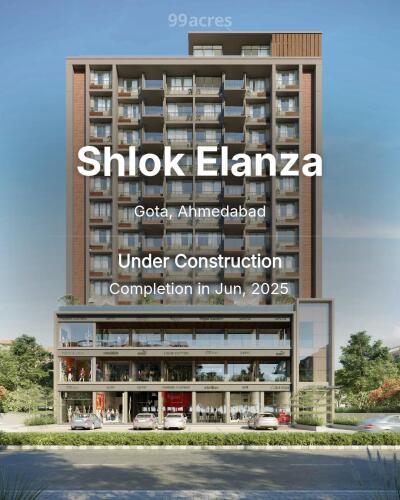 Shlok Elanza Gota, Ahmedabad Price List Brochure, Floor Plan