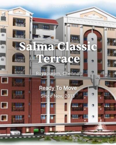 Salma Classic Terrace Royapuram, Chennai Resale Price List