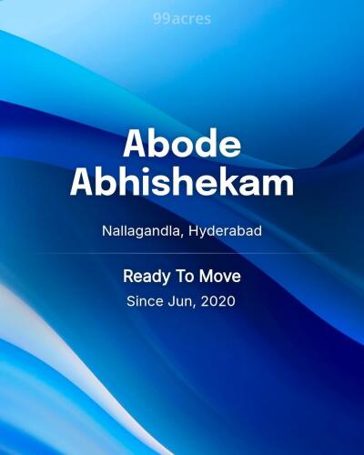Abode Abhishekam Nallagandla, Hyderabad Resale Price List