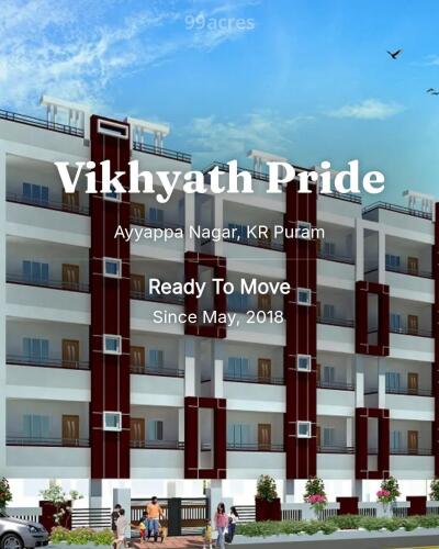 Vikhyath Pride Ayyappa Nagar, KR Puram Resale Price List, Brochure
