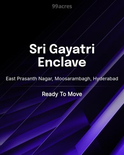 Sri Gayatri Enclave East Prasanth Nagar, Moosarambagh, Hyderabad
