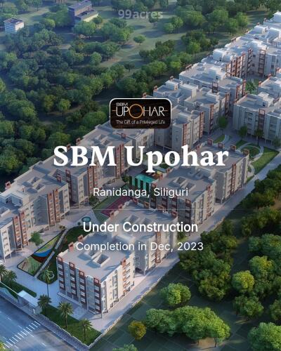 SBM Upohar Ranidanga, Siliguri Price List Brochure, Floor Plan