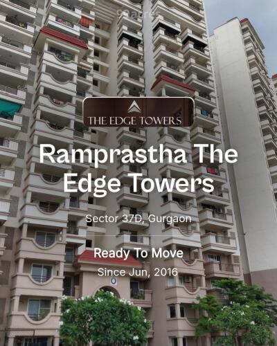 Ramprastha The Edge Towers Sector 37D, Gurgaon Price List