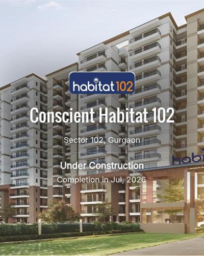 Conscient Habitat 102 Sector 102, Gurgaon Price List Brochure