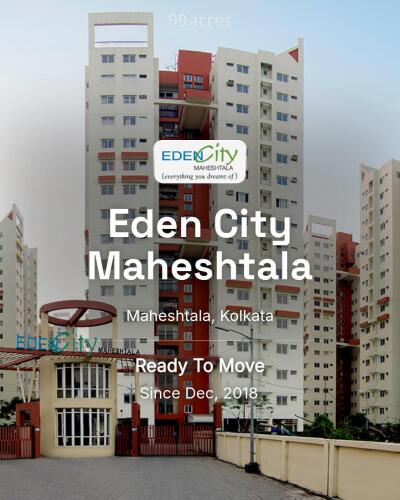 Eden City Maheshtala Maheshtala, Kolkata Resale Price List