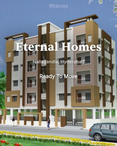 Eternal Homes Nallagandla, Hyderabad Resale Price List, Brochure