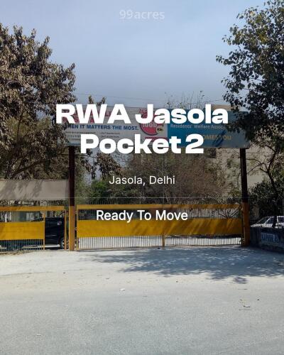 RWA Jasola Pocket Jasola, Delhi Resale Price List, Brochure