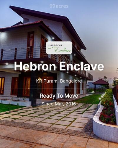 Builder Floor Bhk House For Lease In Kr Puram Bangalore BHK