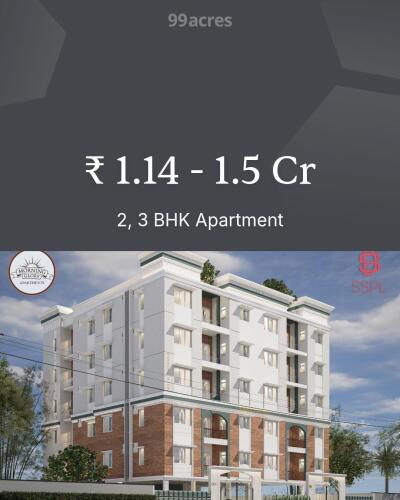 SD Shelters Morning Glory Vadapalani, Chennai South Price List