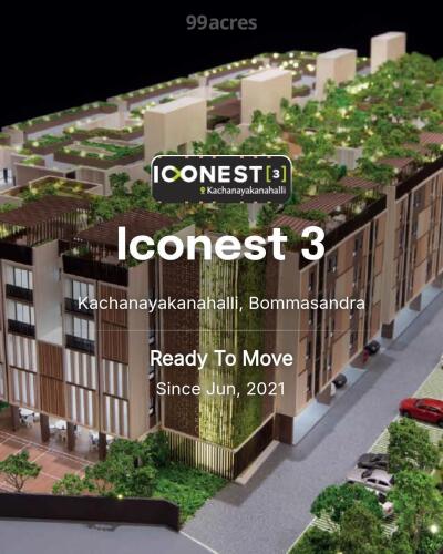 Iconest Kachanayakanahalli, Bommasandra Resale Price List