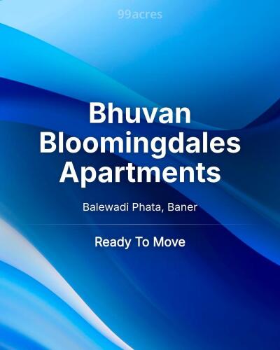 Bhuvan Bloomingdales Apartments Balewadi Phata, Baner Resale Price