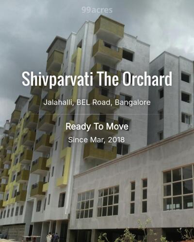 Shivparvati The Orchard Jalahalli, BEL Road, Bangalore Resale