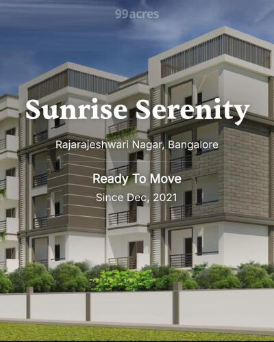 Serenity Apartments Bhk For Rent In Snn Raj Serenity 1255 Sqft BHK