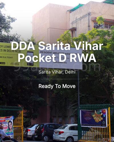 DDA Sarita Vihar Pocket D RWA Sarita Vihar, Delhi Resale Price
