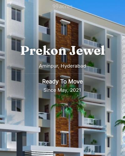Prekon Jewel Aminpur, Hyderabad Resale Price List, Brochure, Floor