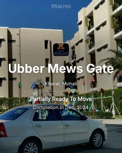 Ubber Mews Gate Kharar, Mohali Price List Brochure, Floor Plan