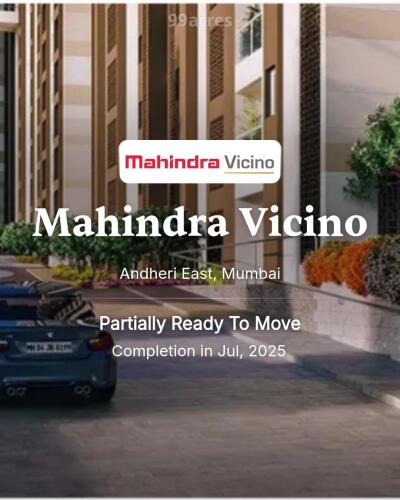 Vivante Andheri Mahindra Vivante Resale BHK 1250 Sqft Flat For