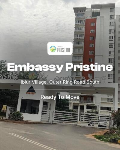 Embassy Pristine Iblur Village, Outer Ring Road South Price List