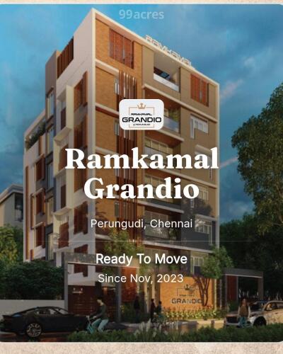 Ramkamal Grandio Perungudi, Chennai Resale Price List, Brochure