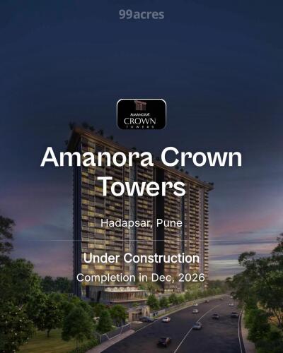 Amanora Crown Towers Hadapsar, Pune Price List Brochure, Floor