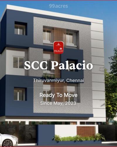SCC Palacio Thiruvanmiyur, Chennai Resale Price List, Brochure