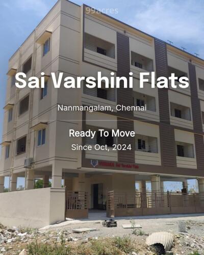 Sai Varshini Flats Nanmangalam, Chennai Resale Price List