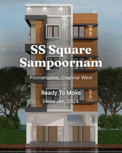 SS Square Sampoornam Poonamallee, Chennai West Resale Price List