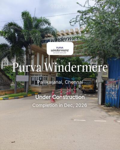 Purva Windermere Pallikaranai, Chennai Price List Brochure