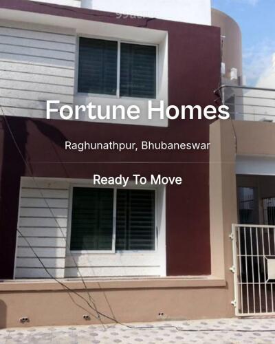 Fortune Homes Raghunathpur, Bhubaneswar Resale Price List