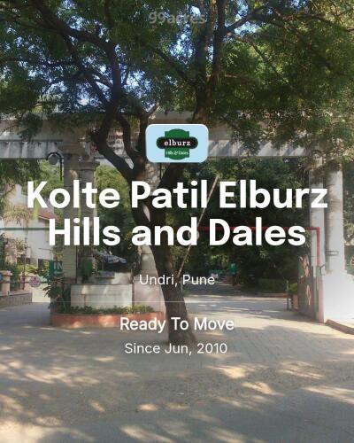 Kolte Patil Elburz Hills and Dales Undri, Pune Resale Price List