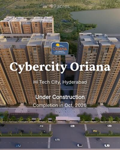 Cybercity Oriana Hi Tech City, Hyderabad Price List Brochure