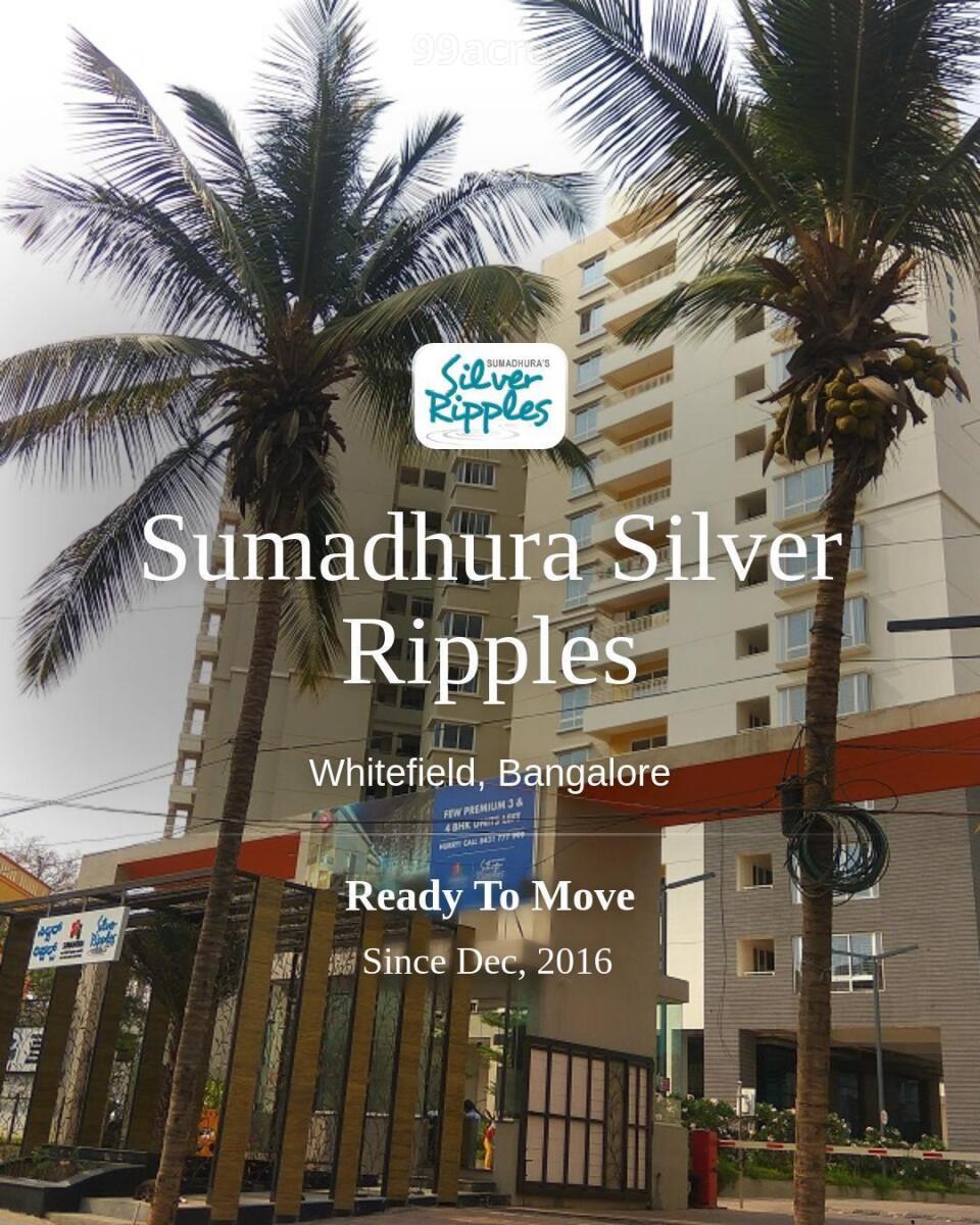 Sumadhura Silver Ripples, Whitefield, Bangalore 4