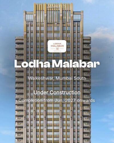 Lodha Malabar Walkeshwar, Mumbai South Price List Brochure