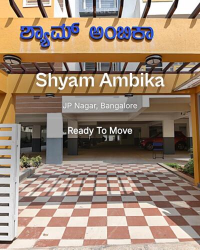 Shyam Ambika JP Nagar, Bangalore Resale Price List, Brochure