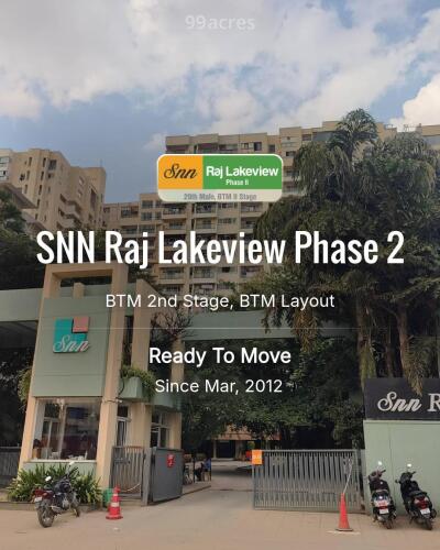 Begur Road Bhk For Rent In Snn Raj Serenity Serenity Gardens By