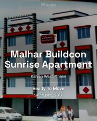 Mumbai Resale Property In Kalyan West Malhar Buildcon Sunrise