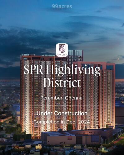 SPR Highliving District Perambur, Chennai Price List Brochure