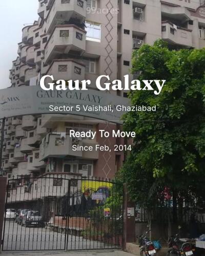 Gaur Galaxy Sector Vaishali, Ghaziabad Resale Price List