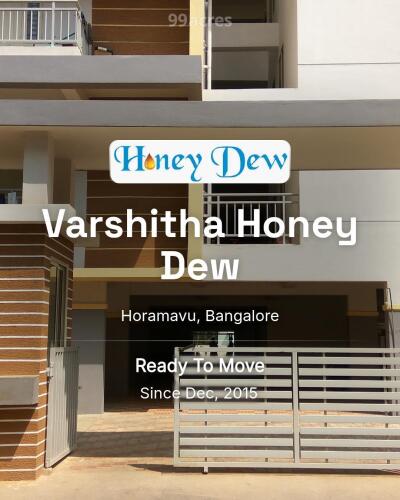 Varshitha Honey Dew Horamavu, Bangalore Resale Price List