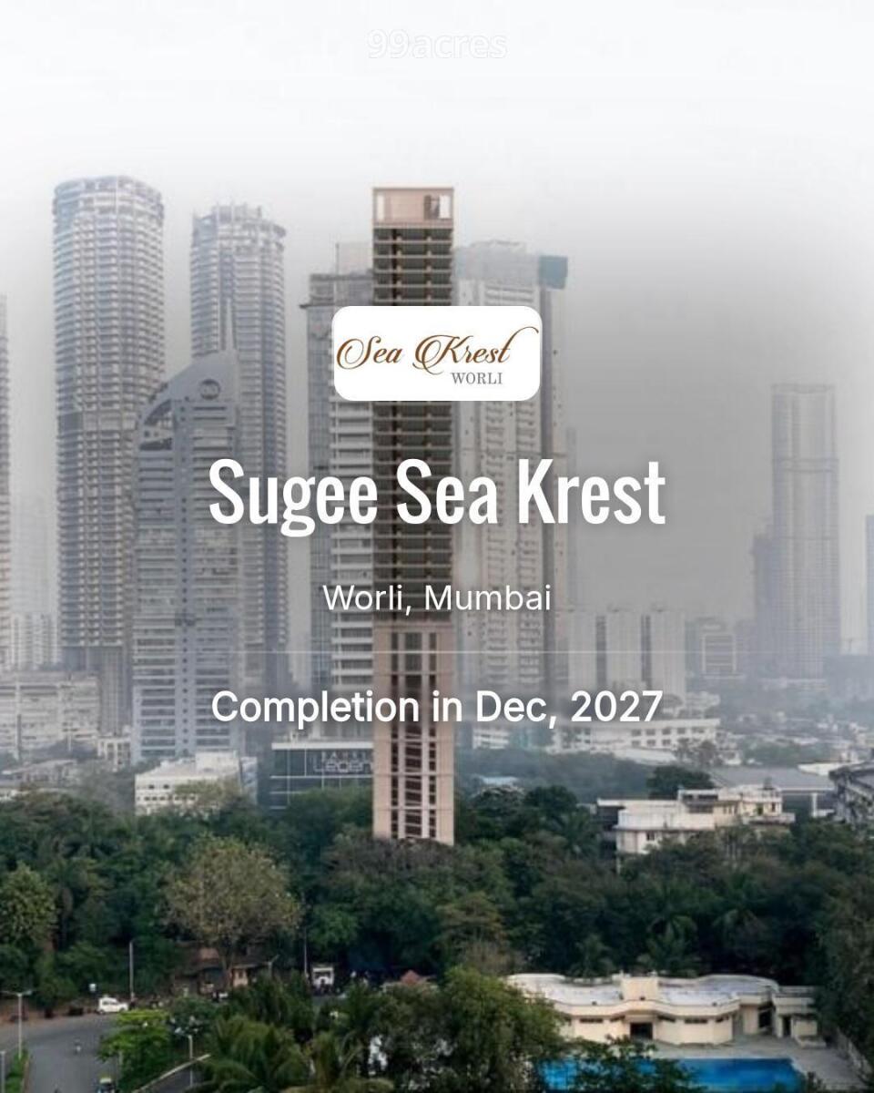 Worli Sea Facing Bhk In Worli Sugee Sea Krest Worli, Mumbai Price