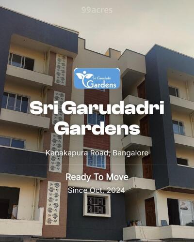Sri Garudadri Gardens Kanakapura Road, Bangalore Resale Price List