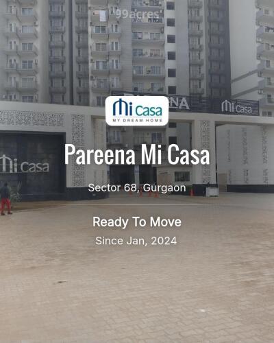 Pareena Mi Casa Sector 68, Gurgaon Price List Brochure, Floor