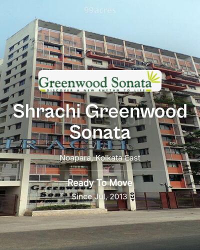 Shrachi Greenwood Sonata Noapara, Kolkata East Resale Price List