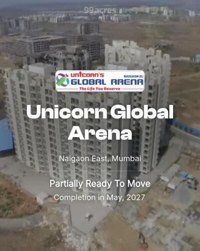 Unicorn Global Arena Naigaon East, Mumbai Price List Brochure