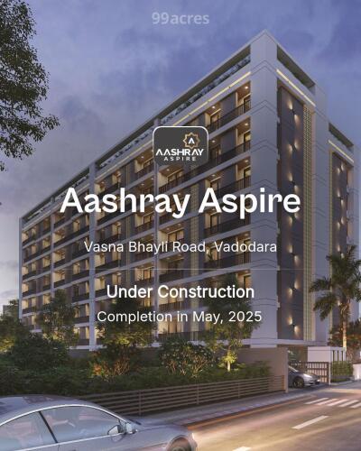 Aashray Aspire Vasna Bhayli Road, Vadodara Price List Brochure