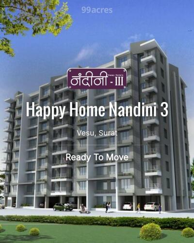 Happy Home Nandini Vesu, Surat Resale Price List, Brochure